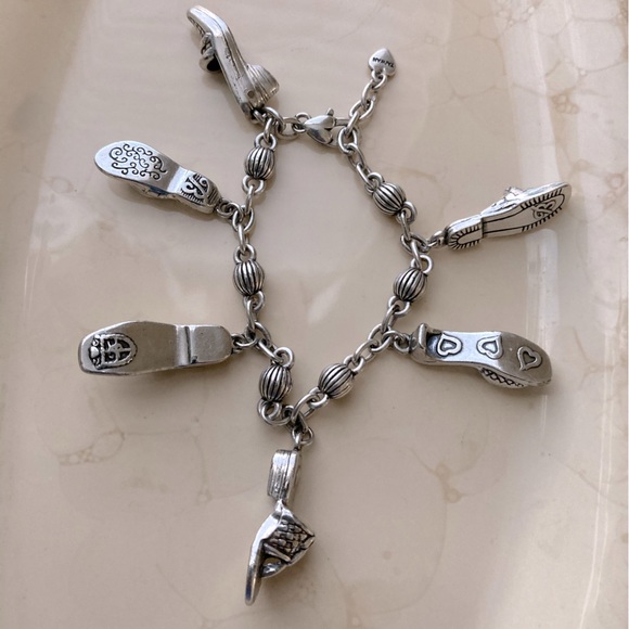 “I Love Shoes” Charm Bracelet by Brighton (EUC) - Picture 4 of 7